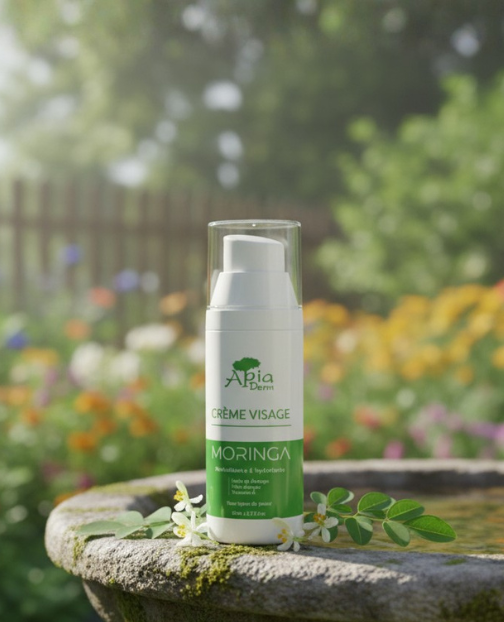 Crème visage à l’huile de Moringa