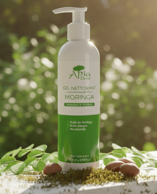 Gel Nettoyant à l’huile de Moringa