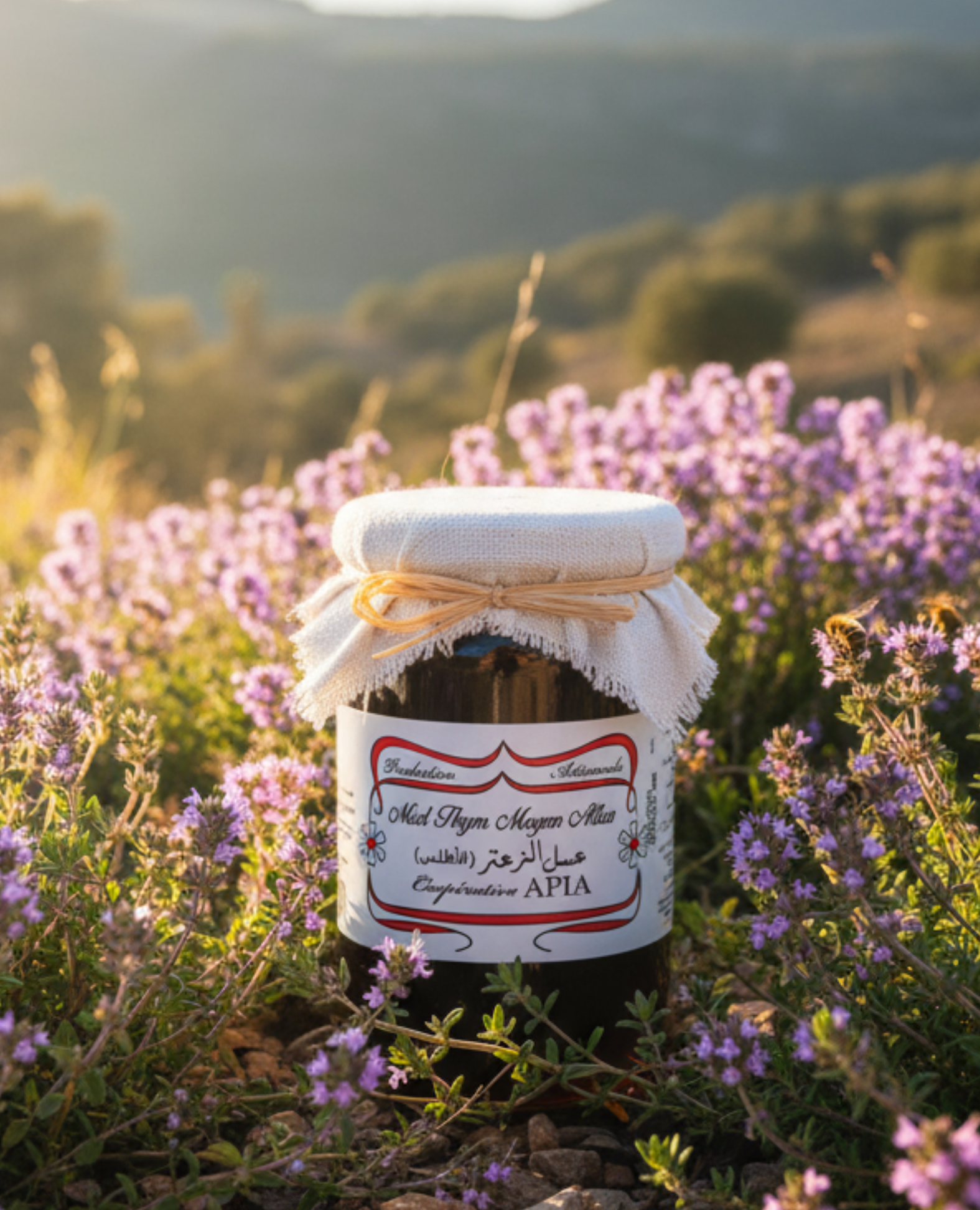 Miel Thym Moyen Atlas