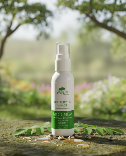 Huile sèche Visage à l’huile de moringa