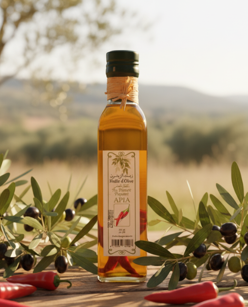 Huile D'Olive Extra-Vierge Au Piment