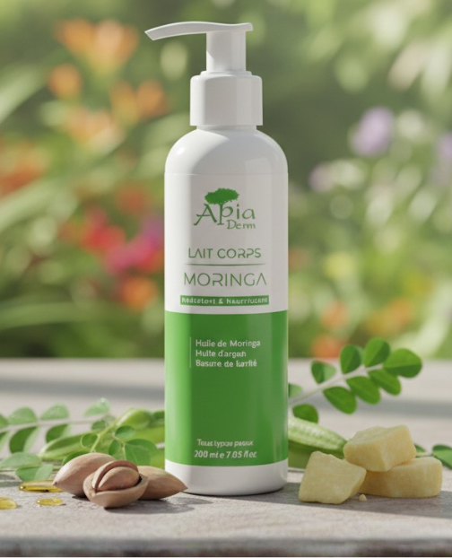 Lait corps à l’huile de moringa