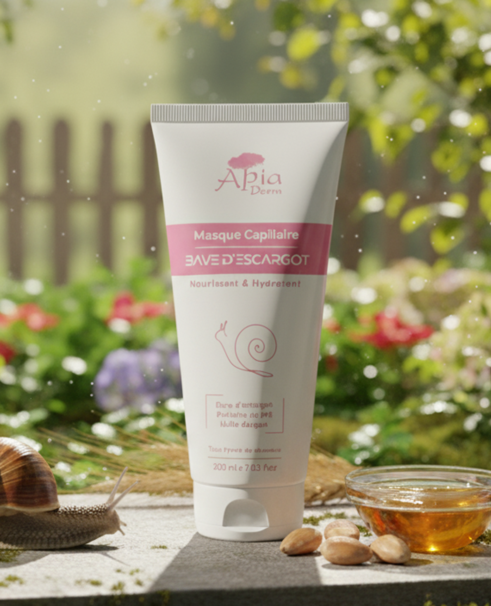 Masque capillaire à la bave d’escargot
