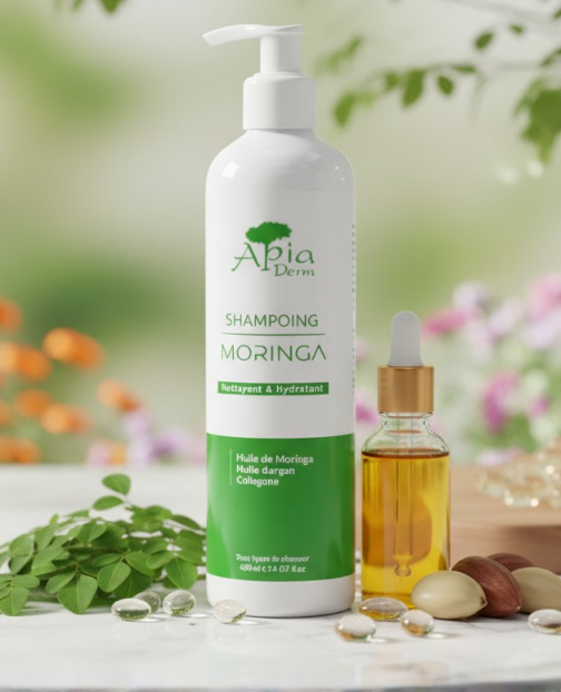 Shampoing à l’huile de Moringa