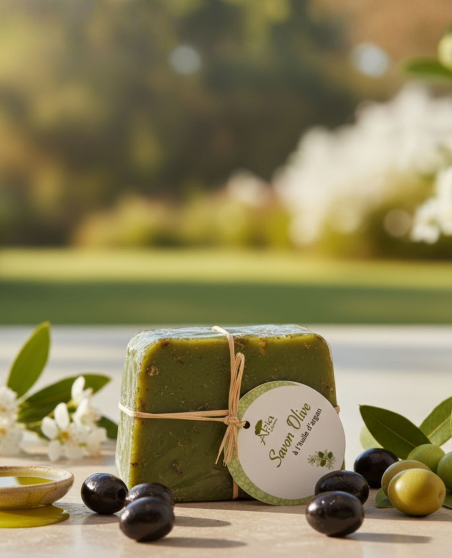 Savon À Couler Hydratant À L'huile D'argan - Huile d'olive et Argan