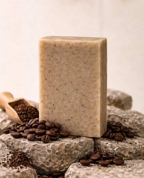 Savon Artisanal-Gommage au café