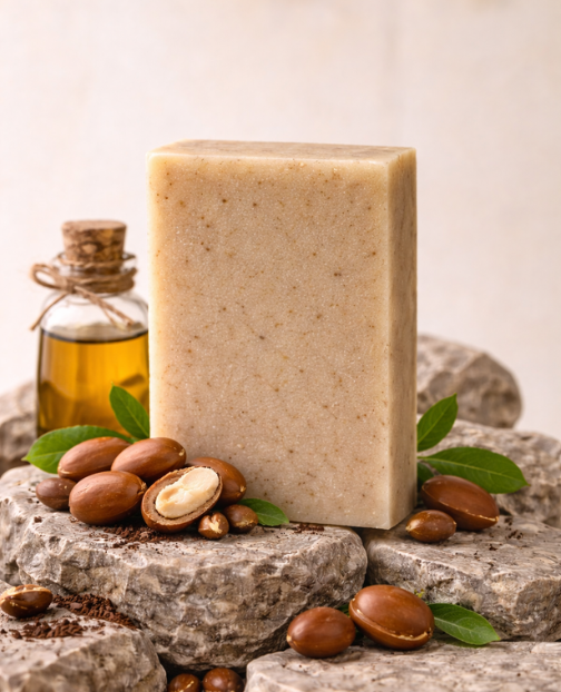 Savon Artisanal-Huile d'Argan
