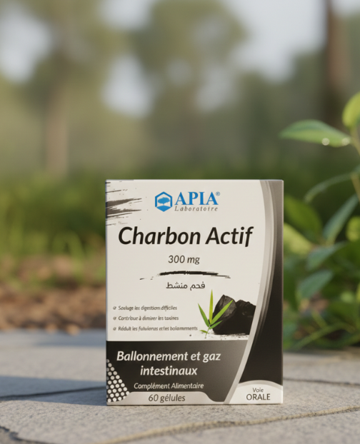 Charbon actif 60 gélules