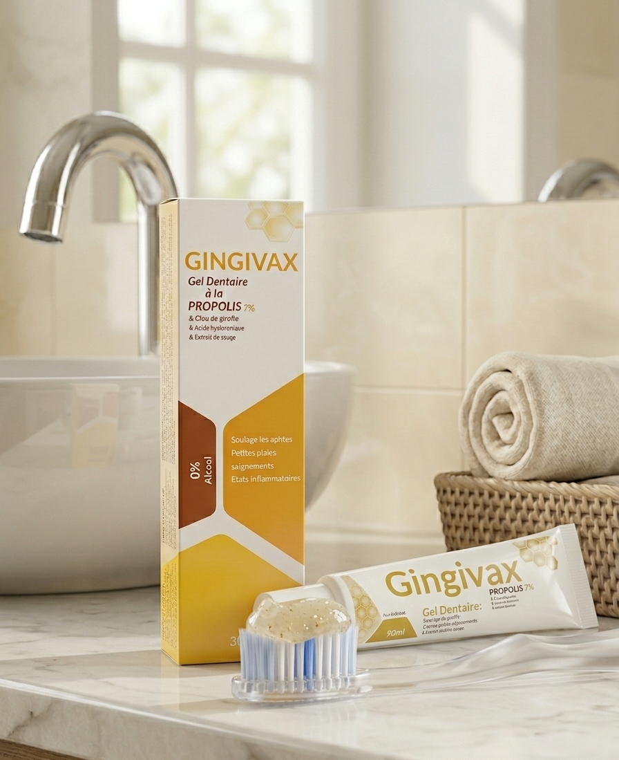 GINGIVAX - Gel dentaire à la Propolis