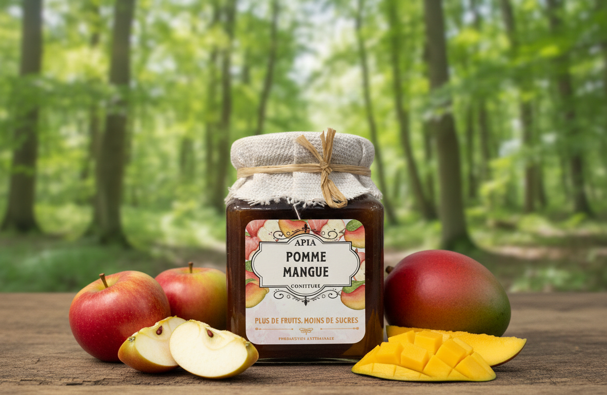 Confiture Mangue et Pomme