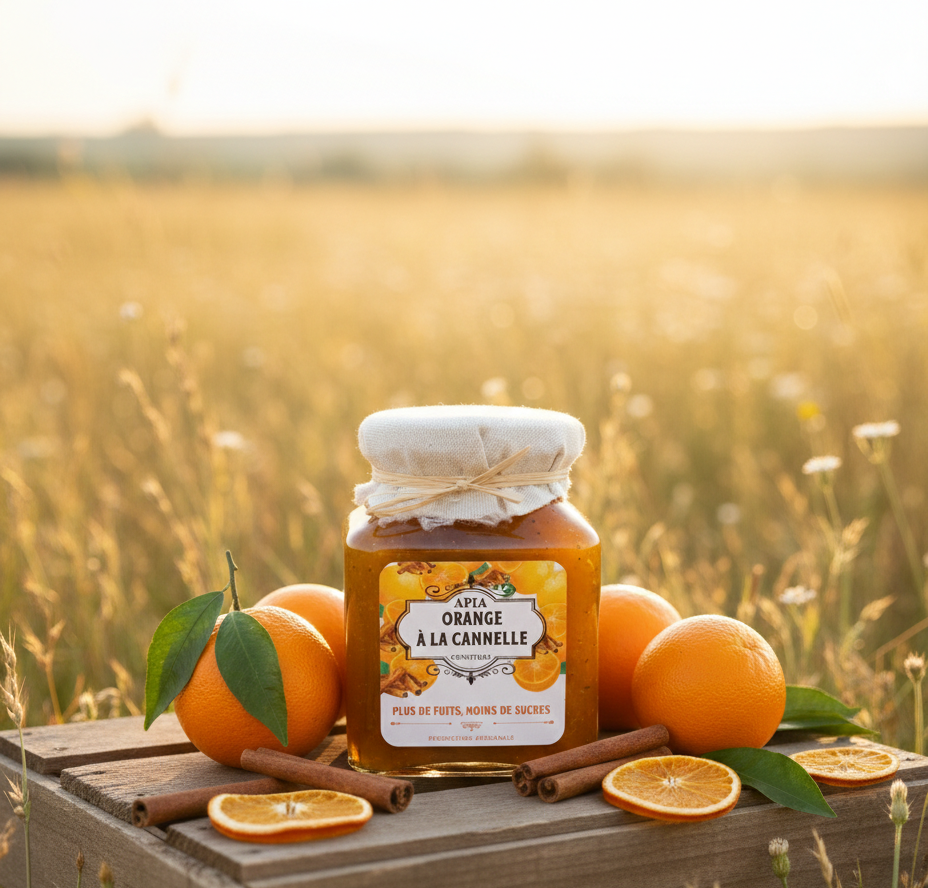 Confiture Orange Cannelle