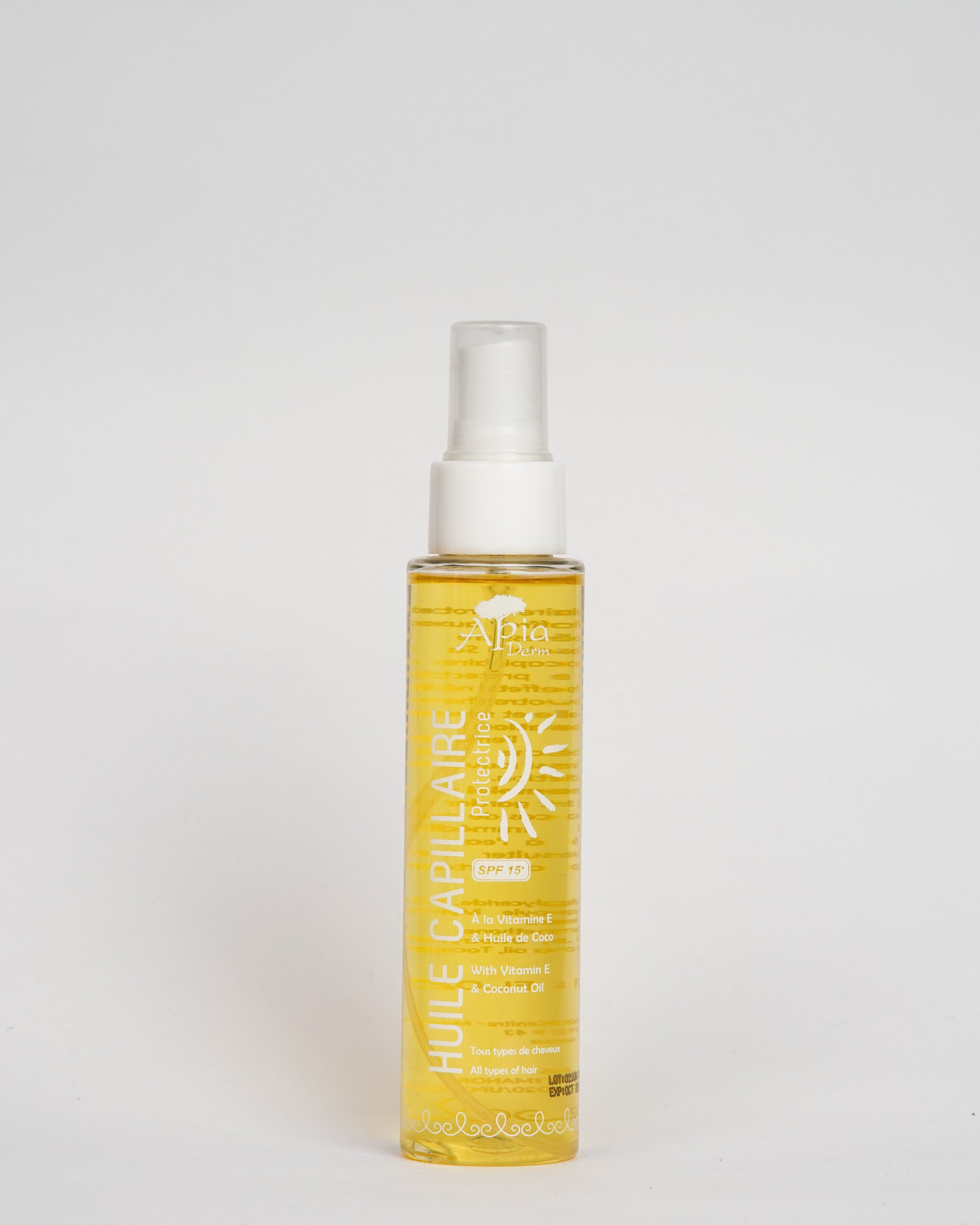 Huile Capillaire Protection Solaire
