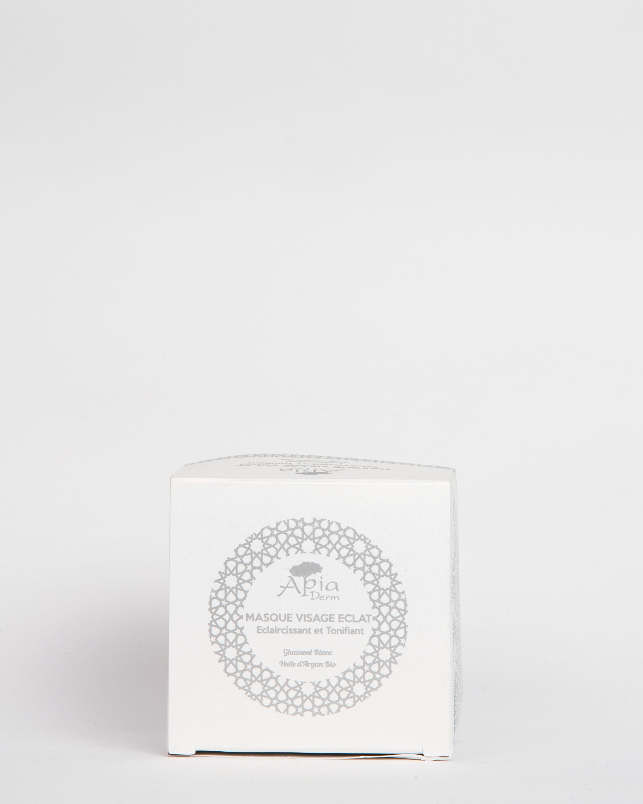 Masque Visage Ghassoul Blanc Eclat Tonifiant - Pot