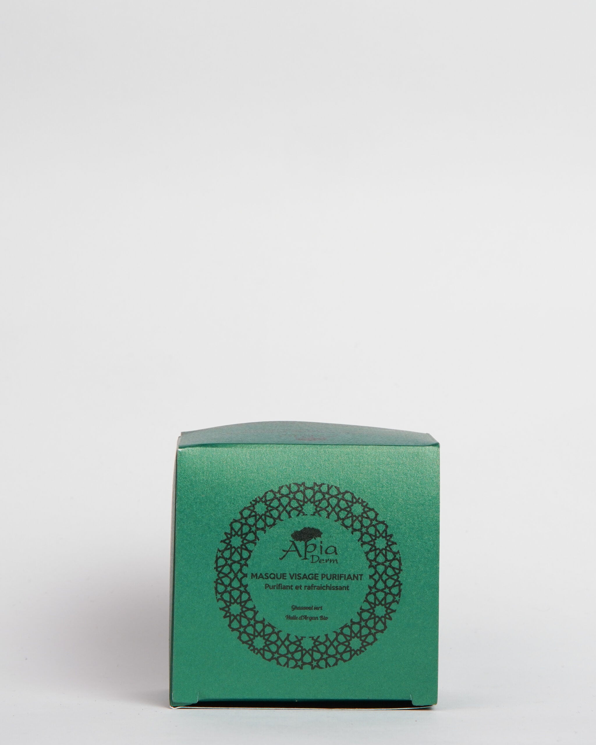Masque Visage Ghassoul Vert Purifiant