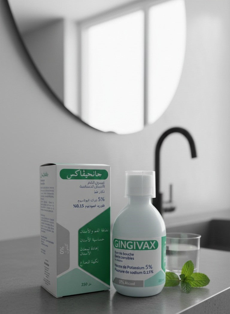 Bain De Bouche GINGIVAX - Dents sensibles