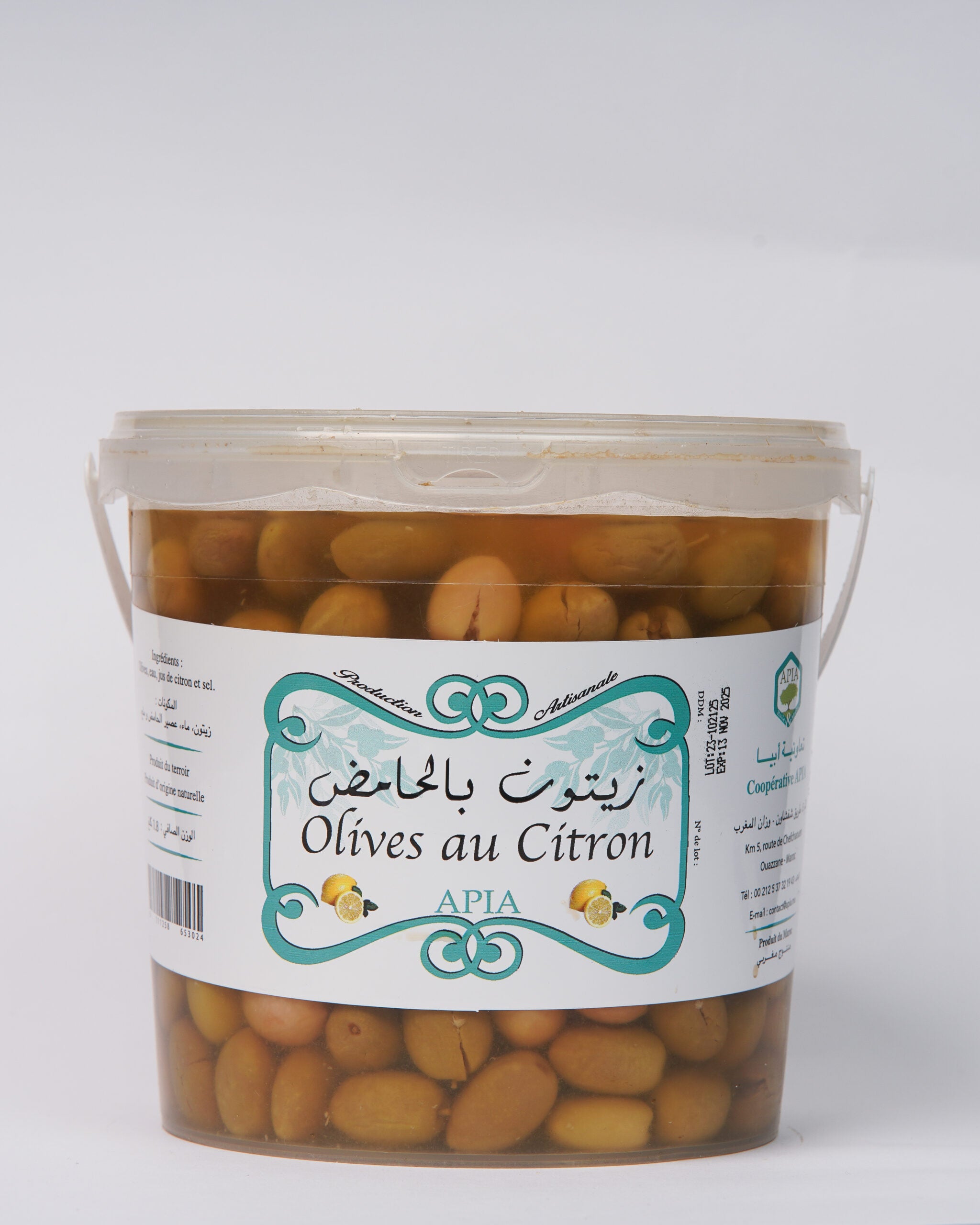 Olives Vertes Aux Citrons