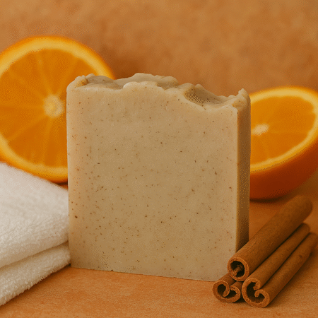 Savon Artisanal-Orange & Cannelle