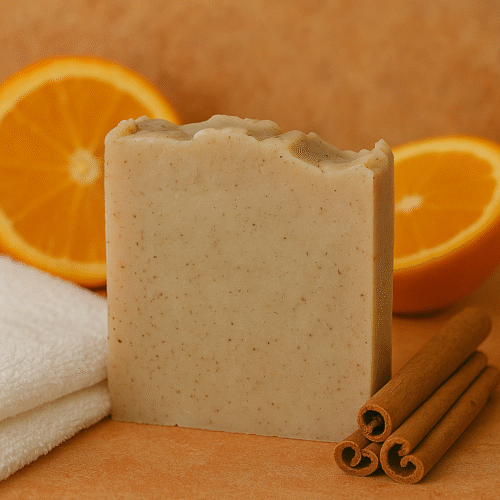 Savon Artisanal-Orange & Cannelle