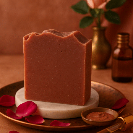 Savon Artisanal-Argile Rouge